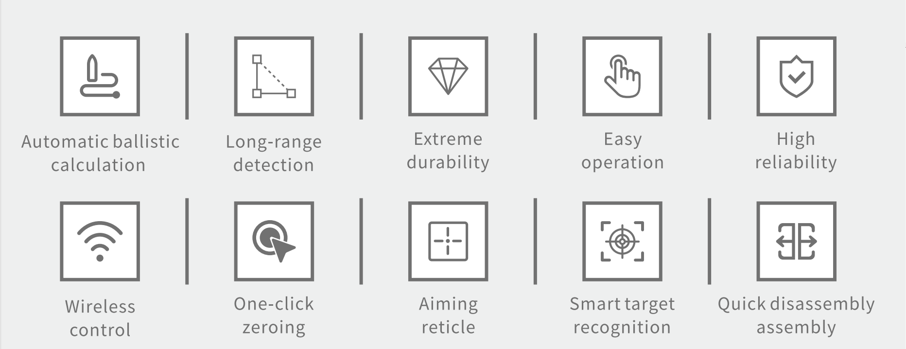 China Moneypro MPS645-L Laser Thermal Gun Sight