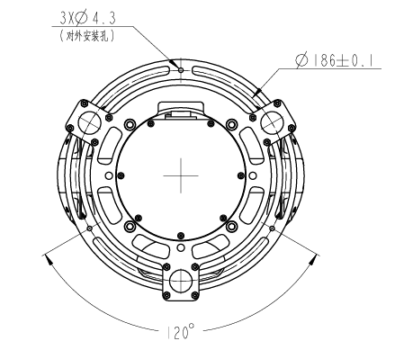 S200TA两轴三光吊舱