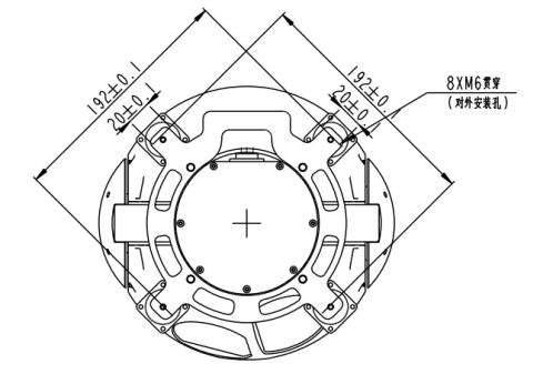 S220TD两轴三光吊舱