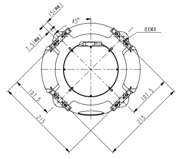 S230TG两轴三光吊舱 S230TG两轴三光吊舱