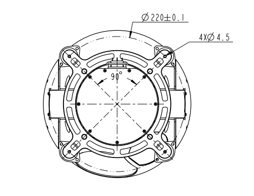 S240FA两轴四光吊舱 S240FA两轴四光吊舱