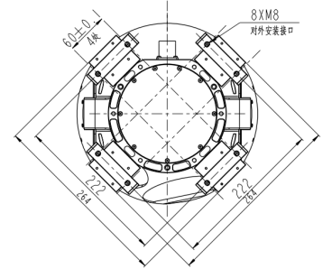 S260FA非制冷两轴四光吊舱 S260FA非制冷两轴四光吊舱