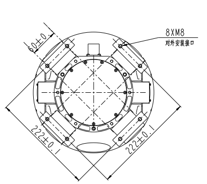 S260TC制冷两轴三光吊舱 S260TC制冷两轴三光吊舱
