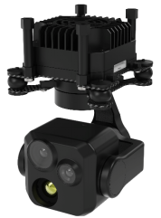 TZ101TA微型三轴三光吊舱 TZ101TA微型三轴三光吊舱