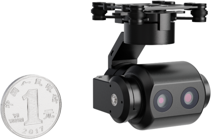 W55微型三轴长短焦可见光稳像吊舱 W55微型三轴长短焦可见光稳像吊舱