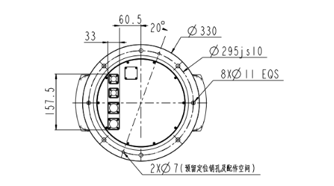 ZT055TA两轴三光转台 ZT055TA两轴三光转台