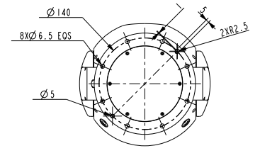 ZT190VA两轴单光转台 ZT190VA两轴单光转台