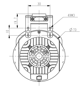 S070DA两轴双光吊舱 S070DA两轴双光吊舱